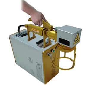 Fiber laser marking machine